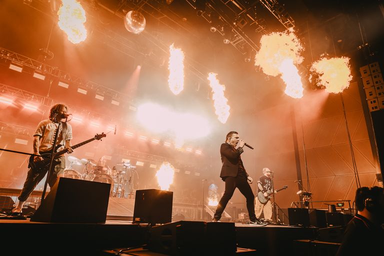 Shinedown performing live at AEC Theatre in Adelaide